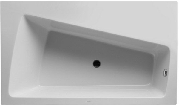Акриловая ванна Duravit Paiova 170x100 SX 700270000000000, левая