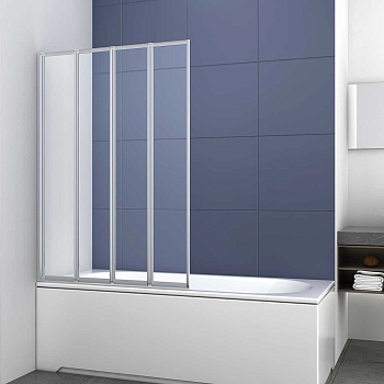 Душевая шторка на ванну Vincea VSB-31100CL, 1000*1400, хром, стекло прозрачное Душевая шторка на ванну Vincea VSB-31100CL, 1000*1400, хром, стекло прозрачное
