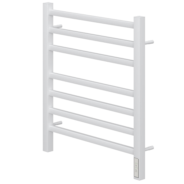 Полотенцесушитель электрический Point PN71856W П7 500x600, диммер справа, белый