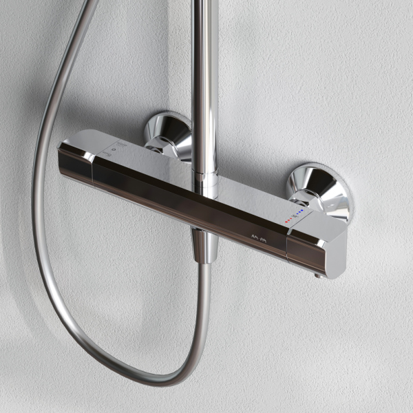Душевая система с термостатом AM.PM Func, F078F400