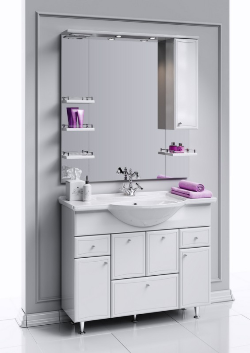 Зеркало AQWELLA 100см., Ba.02.10