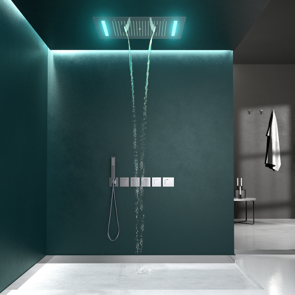 Душевая система встроенная с термостатом Timo Petruma хром (SX-5229/00SM)