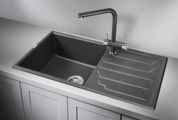 Кухонная мойка GRANULA (8601, ГРАФИТ )