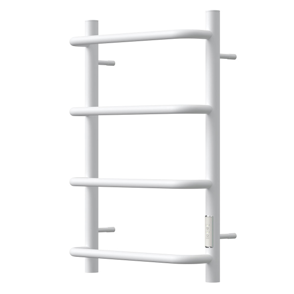 Полотенцесушитель электрический Point PN08846W П4 400x600 диммер справа, белый