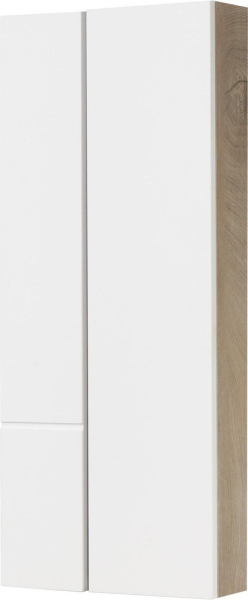 Шкаф навесной Акватон модуль Мишель 43 дуб эндгрейн, белый