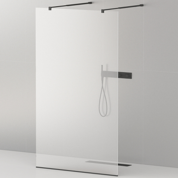 Душевая перегородка Cezares, LIBERTA-L-2-130-C-NERO