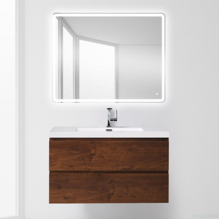 Тумба для комплекта BelBagno Luce 100 polissandro