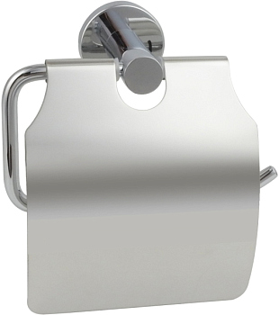 Держатель туалетной бумаги Aquatek AQ4009CR с крышкой Хром Держатель туалетной бумаги Aquatek AQ4009CR с крышкой Хром