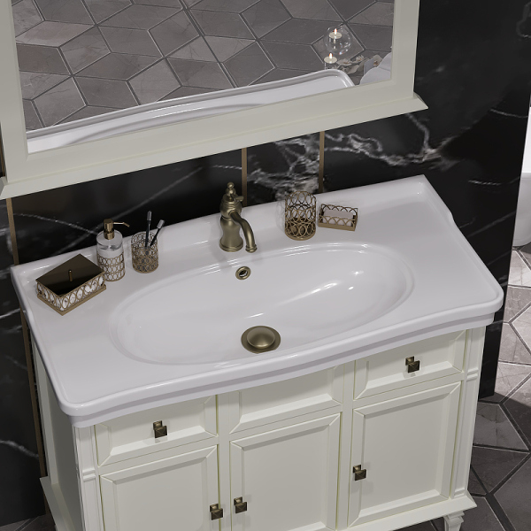 Тумба без раковины Opadiris Кантара 105 00-00003690 Слоновая кость