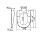 Крышка-сиденье AM.PM Sensation C307851WH с микролифтом
