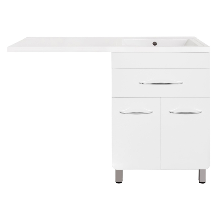 Тумба для комплекта Style Line Валеро 60 Люкс Plus, белая