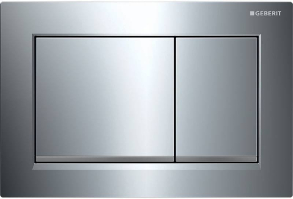 Кнопка смыва Geberit Omega 30 115.080.KH.1 хром/матовый хром