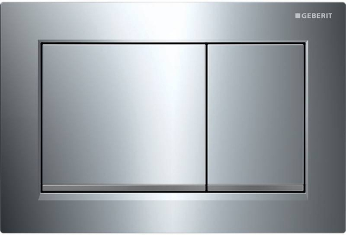 Кнопка смыва Geberit Omega 30 115.080.KH.1 хром/матовый хром
