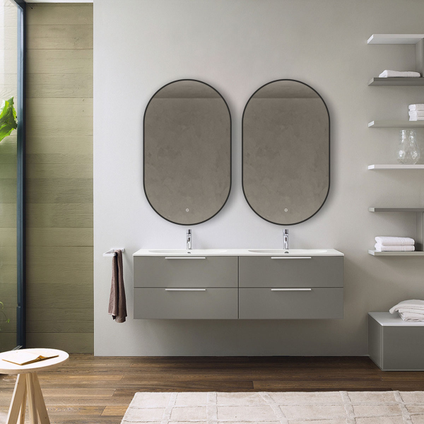 Зеркало Vincea LED VLM-3AU900B 500x900 c сенсорным выключателем и диммером