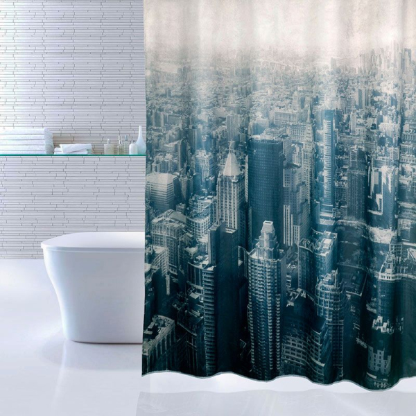 Штора для ванной Iddis Megapolis