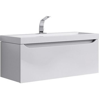 Подвесная тумба без раковины AQWELLA 100см., Ver.01.10/W