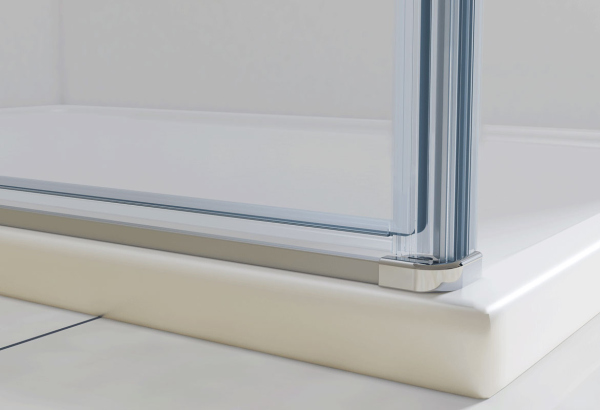 Душевой уголок Extra VSR-1E809010CL, 800/900*1000, хром, стекло прозрачное