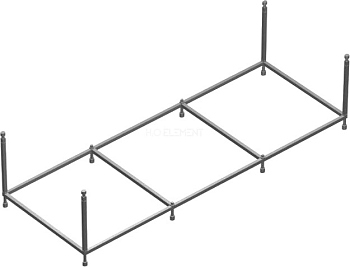 Каркас для ванны AM.PM Sensation 180х80