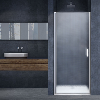 Душевая дверь Vincea Alpha VDP-3AL600MT , хром, стекло текстурное