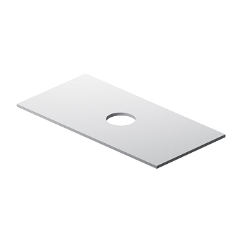 Столешница 100 см, белый глянец AM.PM Func, M8FST1001WG