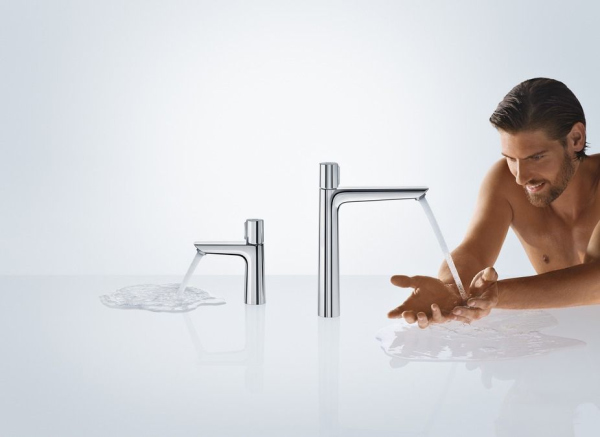 Смеситель Hansgrohe Talis Select E 71750000 для раковины, с донным клапаном