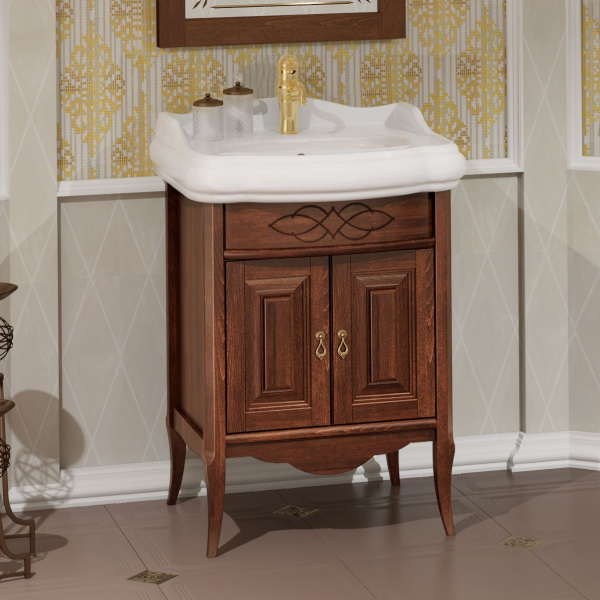 Тумба с раковиной Opadiris Лоренцо 60 светлый орех