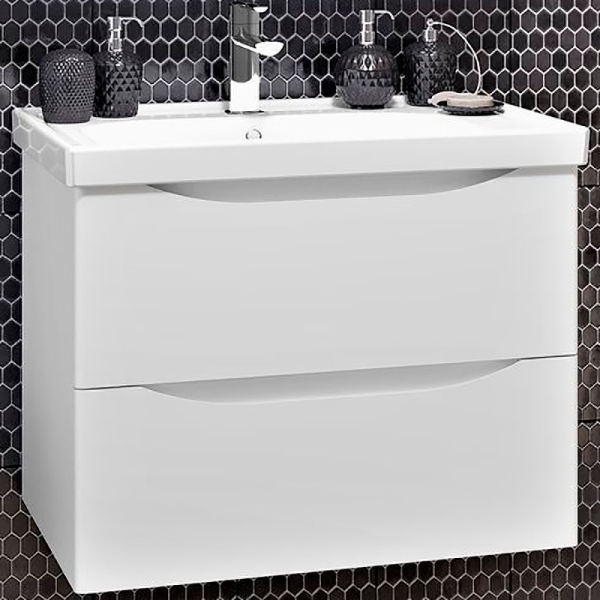 Тумба без раковины Opadiris Элеганс 70, белый матовый (Раковина Opadiris FRAME 70), 00-00006756