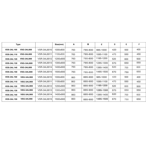 Душевой уголок Vincea Alpha VSR-3AL9013CLG, 1300*900, брашированное золото, стекло прозрачное