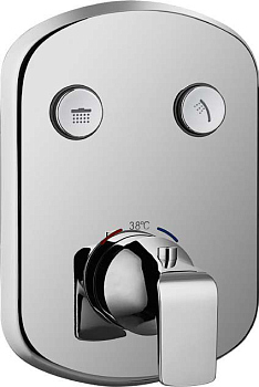 Термостат Cezares Globo-F-VDIM2-TB-01 С ВНУТРЕННЕЙ ЧАСТЬЮ, для душа