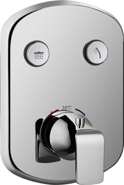 Термостат Cezares Globo-F-VDIM2-TB-01 С ВНУТРЕННЕЙ ЧАСТЬЮ, для душа