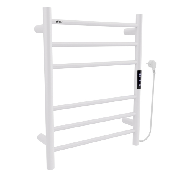 Полотенцесушитель электрический ABBER Standard AH4606MW белый матовый