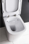 Унитаз приставной BelBagno Albano безободковый (готовый набор)