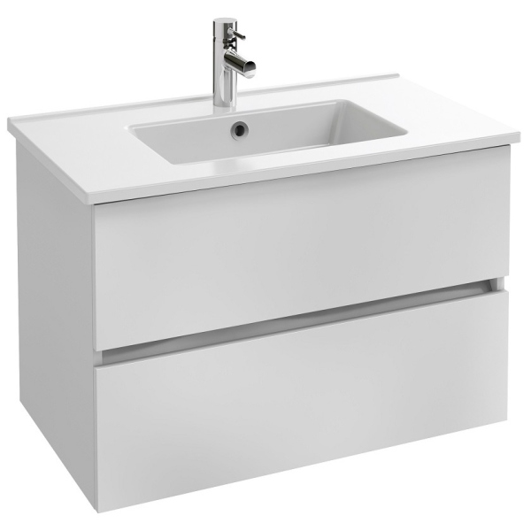 EB2382-J5 Tolbiac Тумба под раковину 80см, 2 ящика, цвет белый лак EB2382-J5 Tolbiac Тумба под раковину 80см, 2 ящика, цвет белый лак