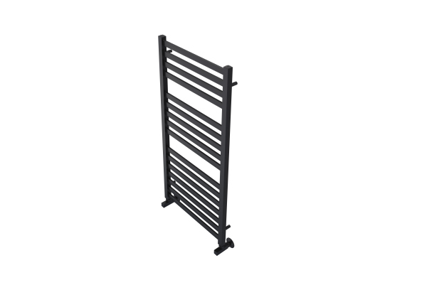 Полотенцесушитель водяной Aquatek (Акватек) Лира П16 500х1100 мм, черный, AQ KP1610BL