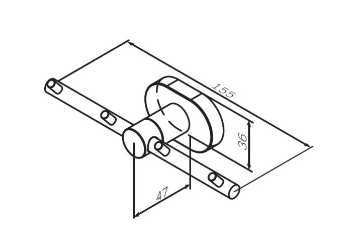 Крючок AM.PM Sense L A7435900