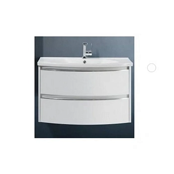 Belbagno База под раковину подвесная, с двумя выкатными ящиками, с доводчиками , BB800DVC/MO