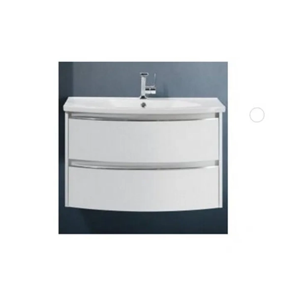 Belbagno База под раковину подвесная, с двумя выкатными ящиками, с доводчиками , BB800DVC/MO