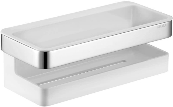 Полка Keuco Collection Moll 12758 хром, белая