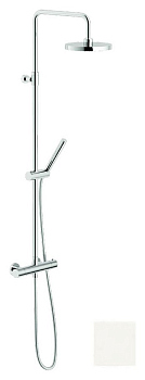 LV00030/50WM LIVE термостатическая душевая система матовый белый