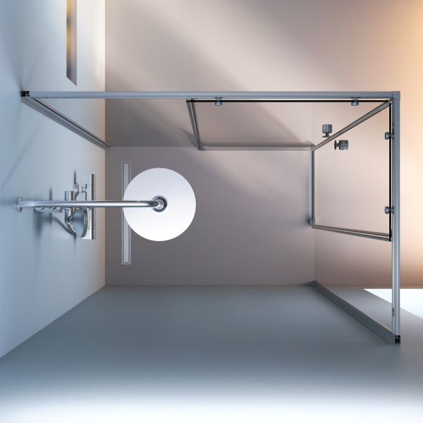 Душевое ограждение 120x80 см, без поддона AM.PM X-Joy, W94G-403-12080-MТ