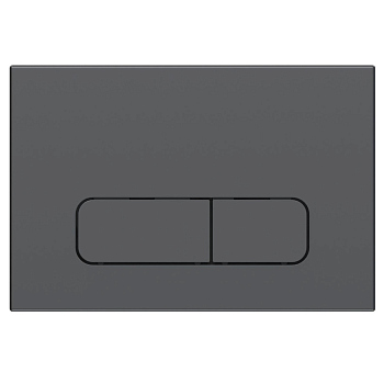 Кнопка смыва Vincea VFP-002GM, цвет вороненая сталь