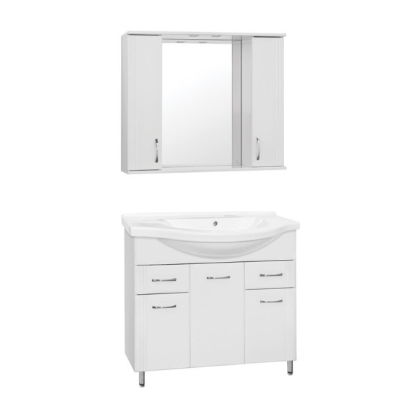 Зеркало-шкаф Style Line Панда 100/С, ЛС-00000239