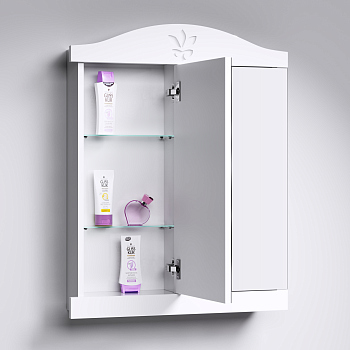 Зеркальный шкаф AQWELLA 85см., FR0408