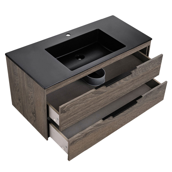 Тумба с раковиной Vincea Chiara 2D 1000 подвесная, R.Oak, VMC-2C2100RO+VCB-13100W Тумба с раковиной Vincea Chiara 2D 1000 подвесная, R.Oak, VMC-2C2100RO+VCB-13100W