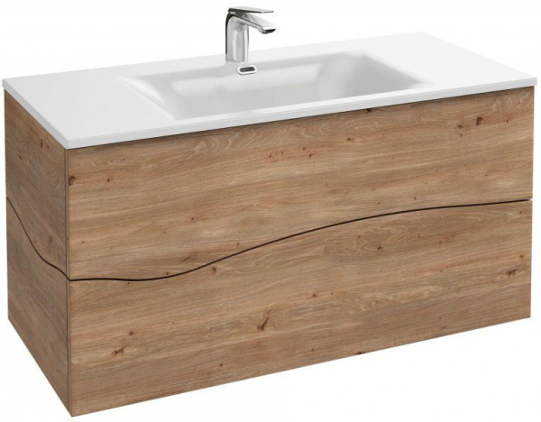 Тумба под раковину Jacob Delafon Sherwood 100 EB1833RU-P13 подвесная Состаренный дуб