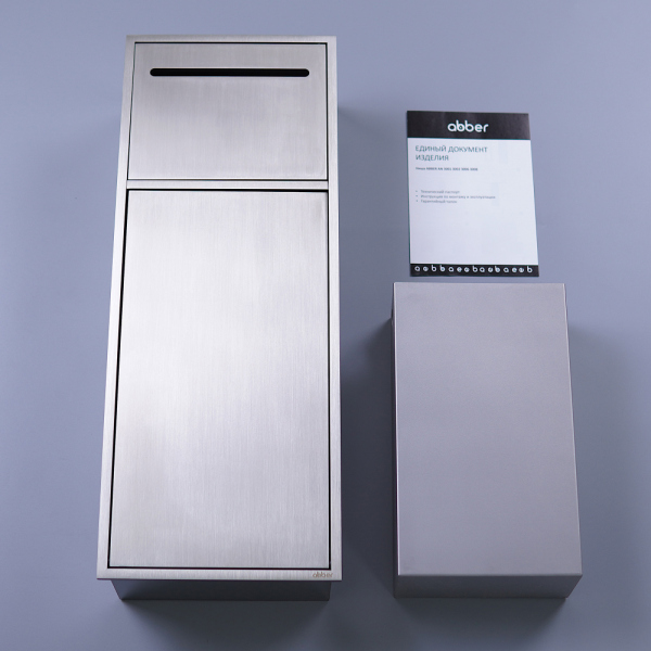 Скрытая настенная ниша из нержавеющей стали ABBER Nischen AN3008BST