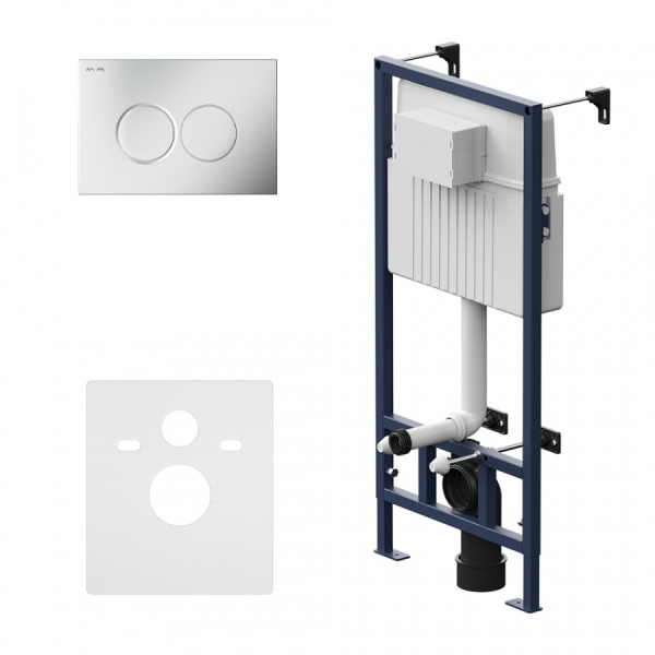 Инсталляция для подвесного унитаза с клавишей AM.PM ProC, I012707.0131