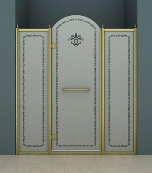 Душевая дверь в нишу Cezares Retro-B-13-130-CP-Br-R