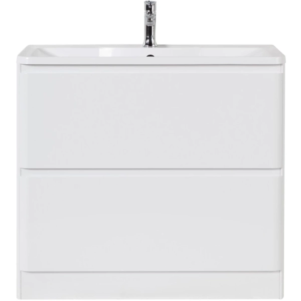 Belbagno База под раковину напольная с двумя выкатными ящиками, ALBANO-900-2C-PIA-BL