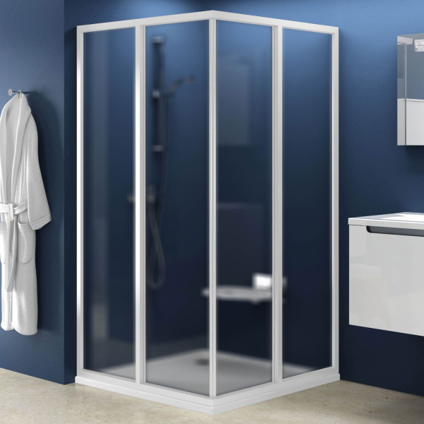 Душевой уголок Ravak SRV2-90 S Pearl, профиль белый